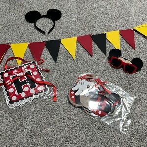 Mickey Mouse Birthday banners